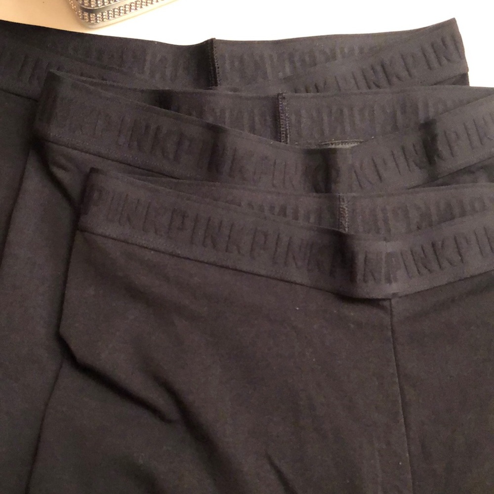 3 PAIR OF BRAND NEW PINK YOGA SHORTS